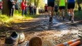 Carlos Fernández y Marta Lasheras se imponen en el VII Cross Pómez de Barbastro
