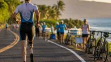 Un veterano herido completa el Mundial de Ironman en Kona con prótesis y mensaje de rehabilitación