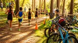 El Duatlón de menores 'Ciudad de Zamora' estrena Valorio con gran participación y triunfos locales