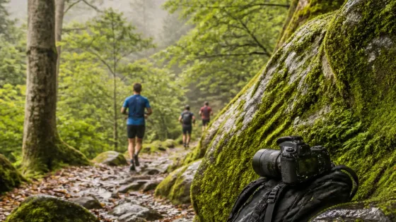 Ágata Domínguez gana el premio Illume de trail por una imagen de Zegama