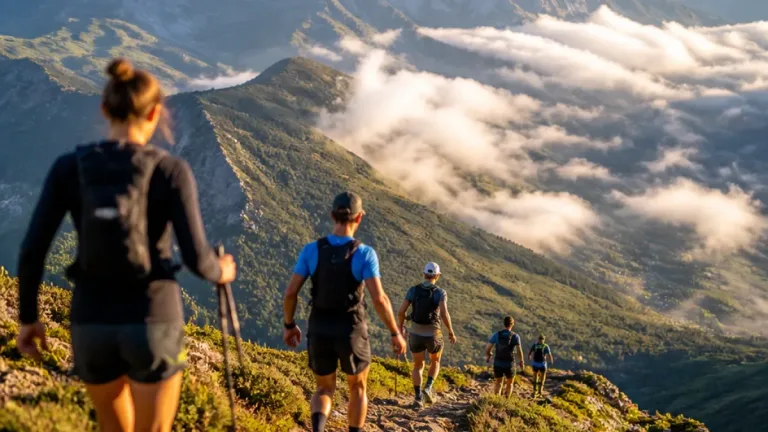 Frédéric Tranchand y Sara Alonso se imponen en la Skyrace de Sobrescobio Redes Trail